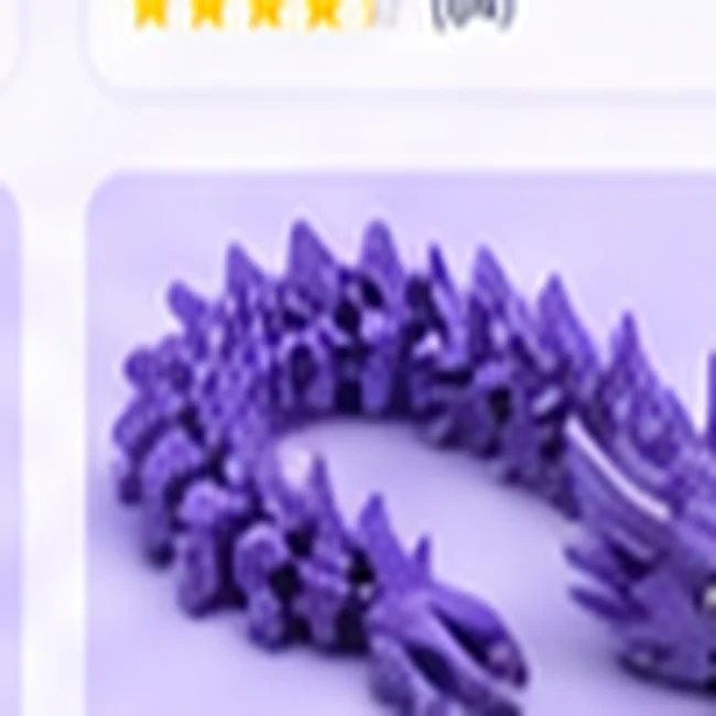 Crystal Dragon 3D printed by TwigTech